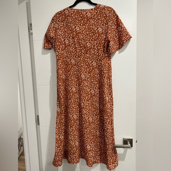 Orange Dress size L - Picture 2 of 5